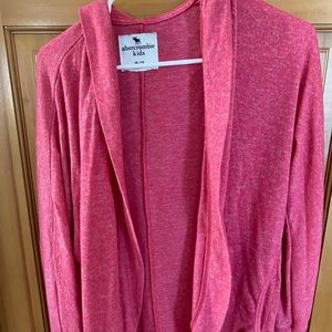 Abercrombie Kids Pink Cardigan